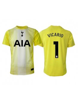Billige Tottenham Hotspur Guglielmo Vicario #1 Keeper Tredjedrakt 2025-26 Kortermet